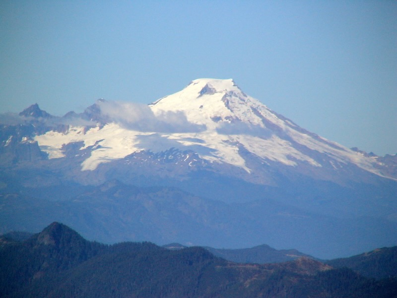 snow covered peak
