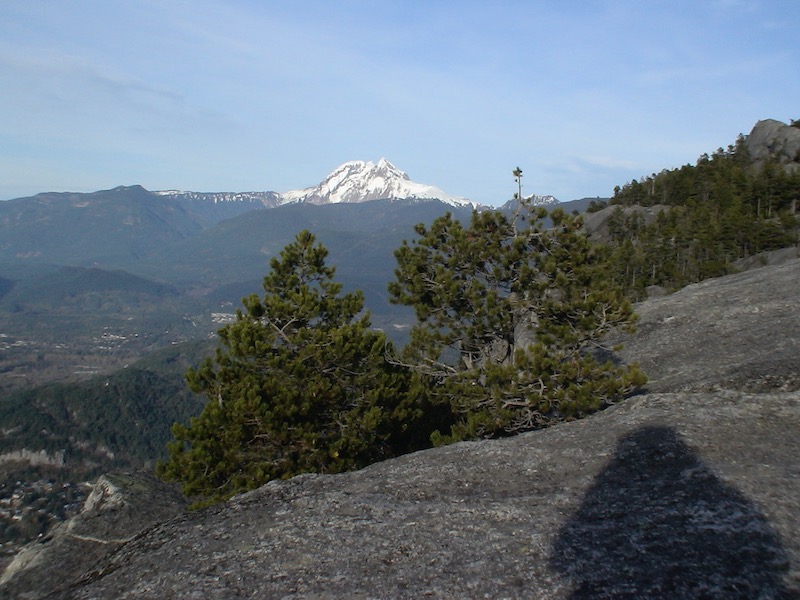 Toward Mt Garibaldi
