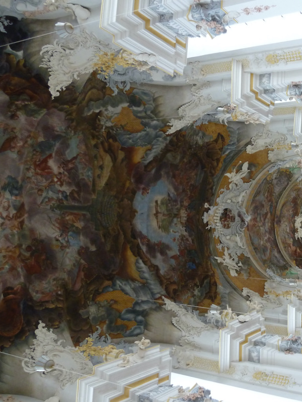Highly ornamented interior