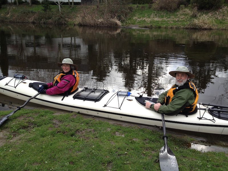 Resting by the bank