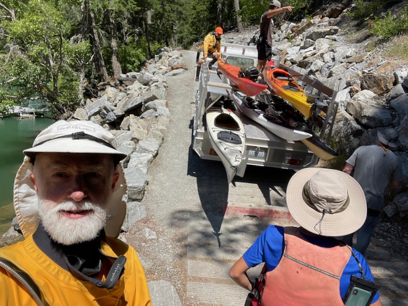 Larry with truck behind