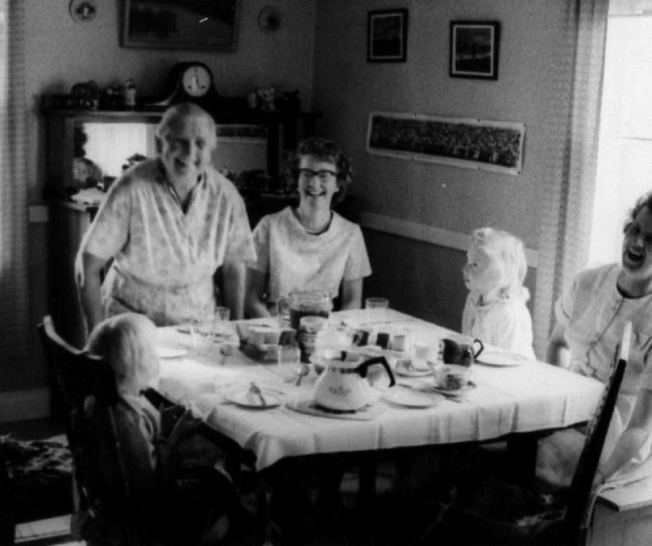 In Grandma Carlson's kitchen